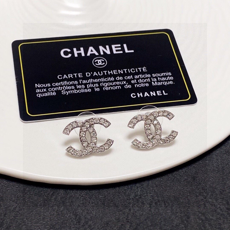 Ch*el earrings
